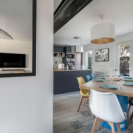 Ferienhaus Belle Maison Pour 11 - Jardin - Detente