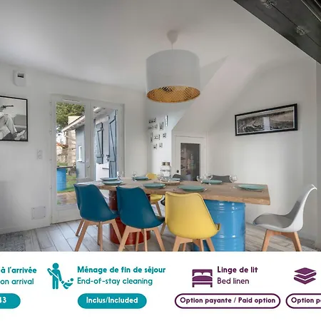 بيت للعطل Maison 9 Pers A La Baule, Plage & Commerces A Pied *