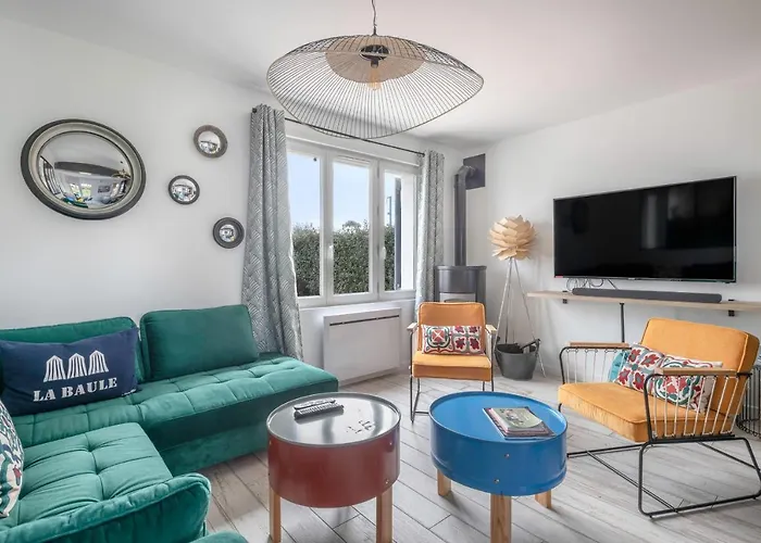 Сasa de vacaciones Belle Maison Pour 11 - Jardin - Détente La Baule-Escoublac