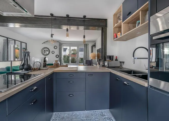 Сasa de vacaciones Belle Maison Pour 11 - Jardin - Détente