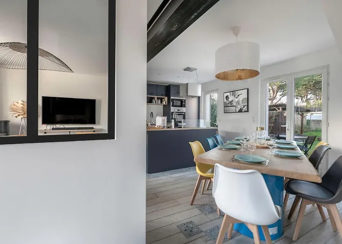 Сasa de vacaciones Belle Maison Pour 11 - Jardin - Détente